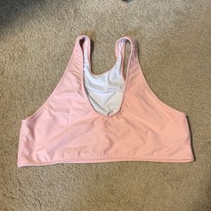 Venus pink bathing suit top